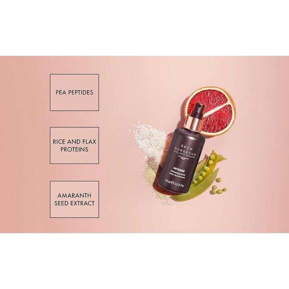 GROW GORGEOUS Hair Thickening Spray Intense Intelligent Haircare Thicker Denser - Picture 5 of 6